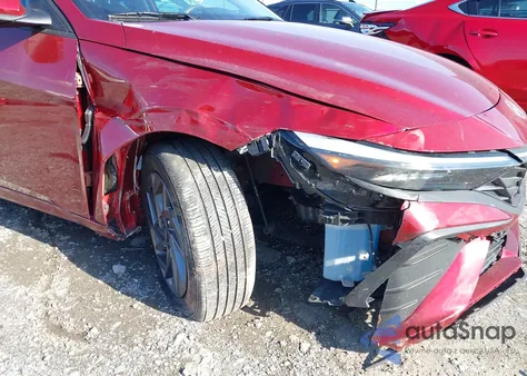 2024 Hyundai Elantra Sel из США, поврежденный, VIN KMHLM4DGXRU680104